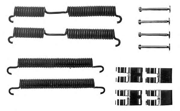 Комплектующие, тормозная колодка