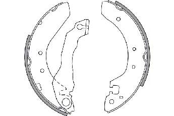 Комплект тормозных колодок