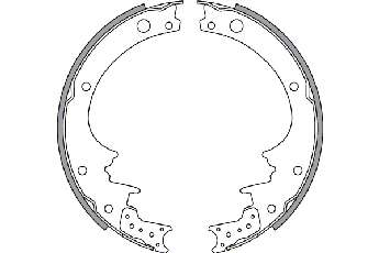 Комплект тормозных колодок