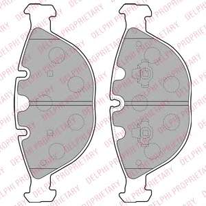 Комплект тормозных колодок, дисковый тормоз