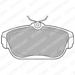 Комплект тормозных колодок, дисковый тормоз