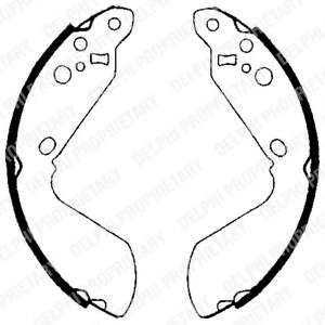 Комплект тормозных колодок