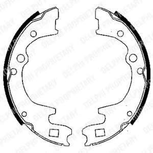 Комплект тормозных колодок