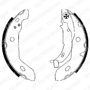 Комплект тормозных колодок