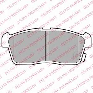 Комплект тормозных колодок, дисковый тормоз