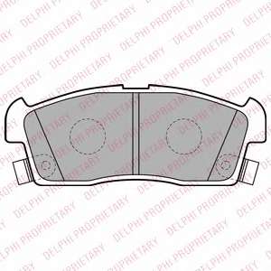 Комплект тормозных колодок, дисковый тормоз