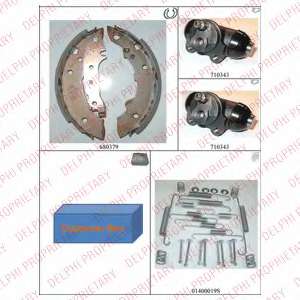 Комплект тормозных колодок