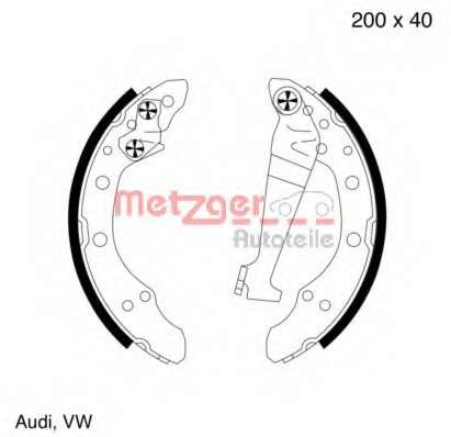 Комплект тормозных колодок