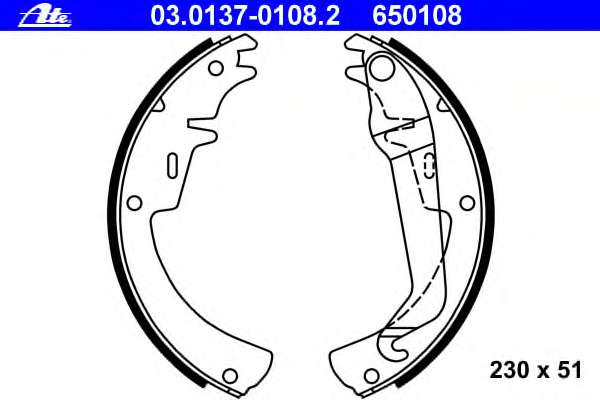 Комплект тормозных колодок