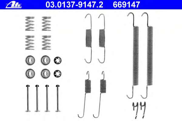 Комплектующие, тормозная колодка