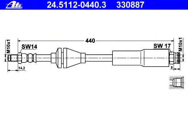 Тормозной шланг