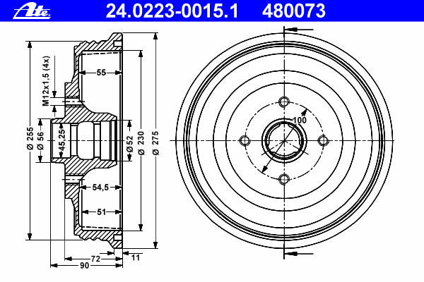 Тормозной барабан