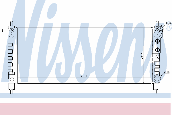 Радиатор, охлаждение двигателя