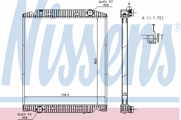 Радиатор, охлаждение двигателя