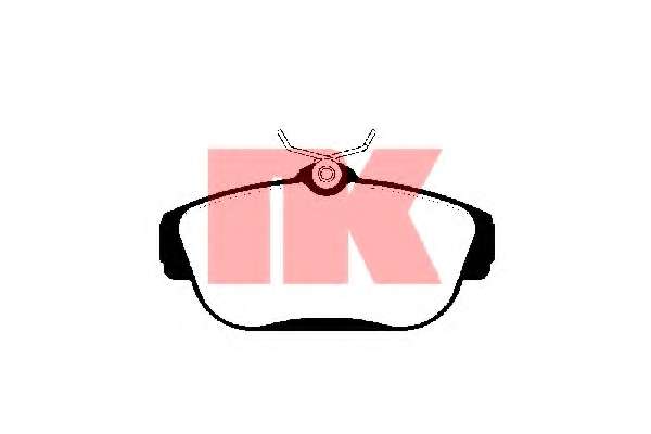 Комплект тормозных колодок, дисковый тормоз