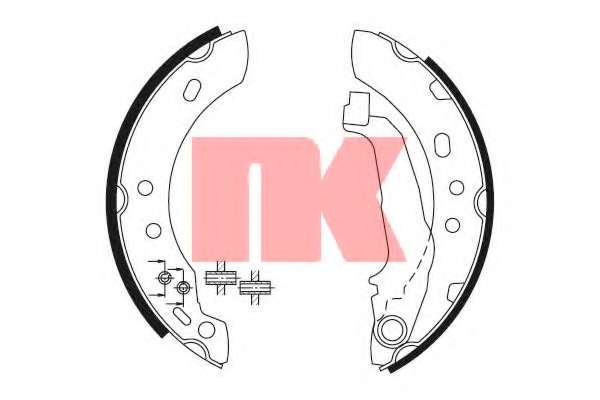 Комплект тормозных колодок