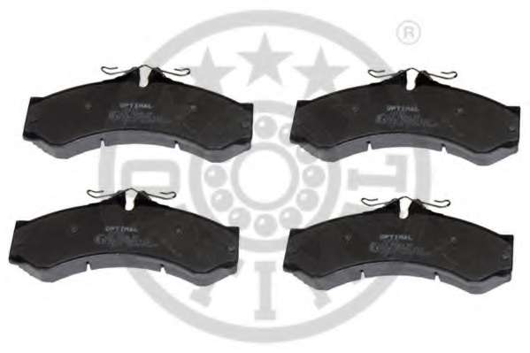 Комплект тормозных колодок, дисковый тормоз