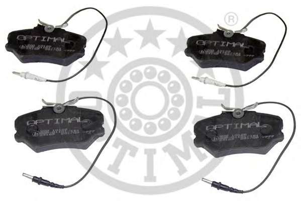 Комплект тормозных колодок, дисковый тормоз