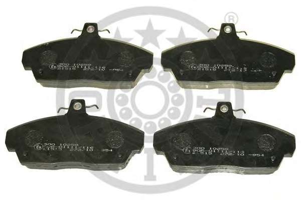 Комплект тормозных колодок, дисковый тормоз