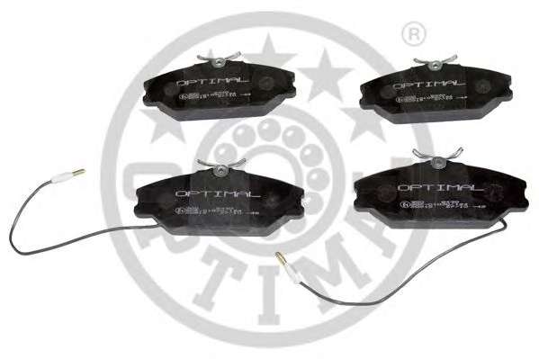 Комплект тормозных колодок, дисковый тормоз