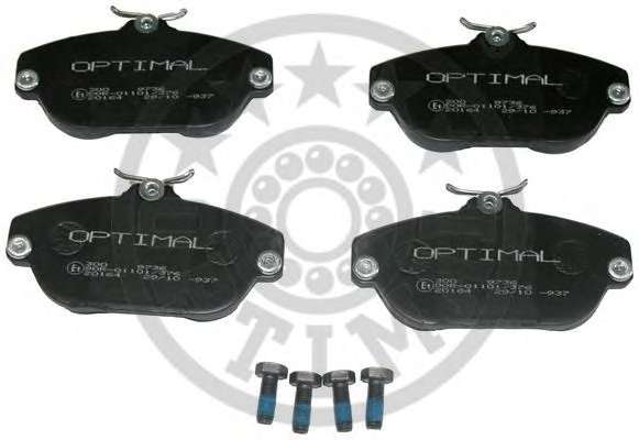 Комплект тормозных колодок, дисковый тормоз