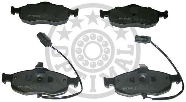 Комплект тормозных колодок, дисковый тормоз