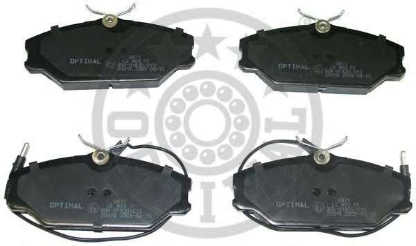 Комплект тормозных колодок, дисковый тормоз