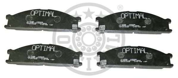 Комплект тормозных колодок, дисковый тормоз