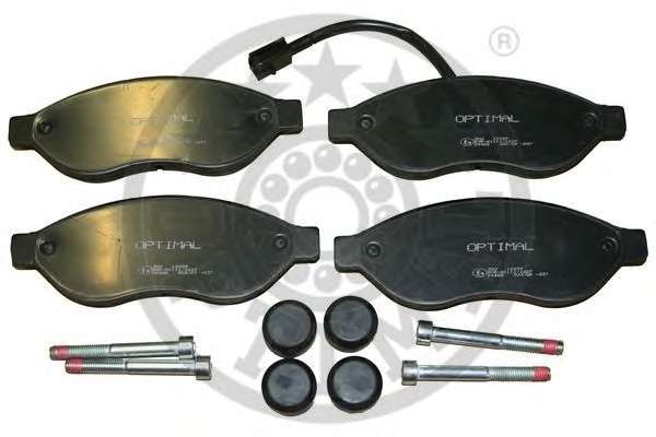 Комплект тормозных колодок, дисковый тормоз