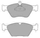 Комплект тормозных колодок, дисковый тормоз