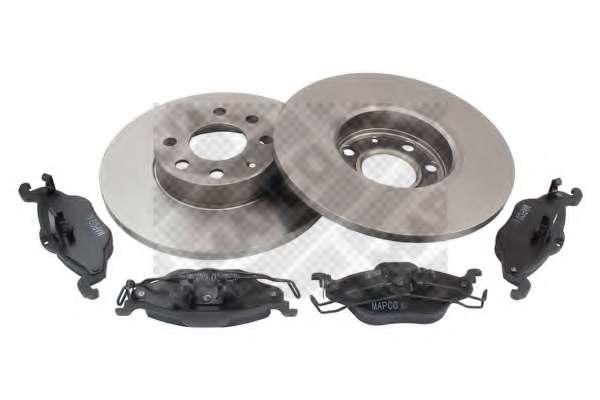 Комплект тормозов, дисковый тормозной механизм