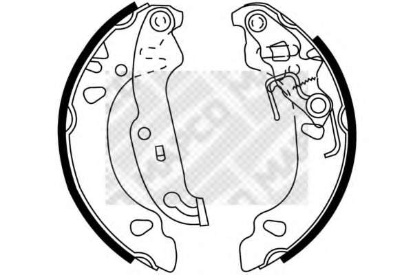 Комплект тормозных колодок