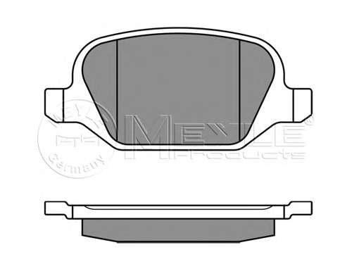 Комплект тормозных колодок, дисковый тормоз