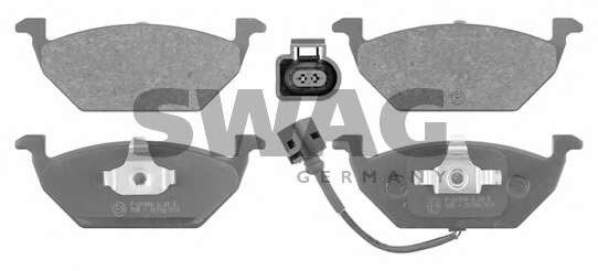 Комплект тормозных колодок, дисковый тормоз