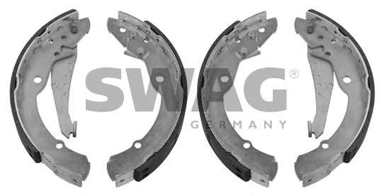 Комплект тормозных колодок, стояночная тормозная система