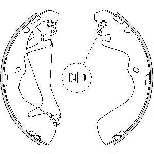Комплект тормозных колодок