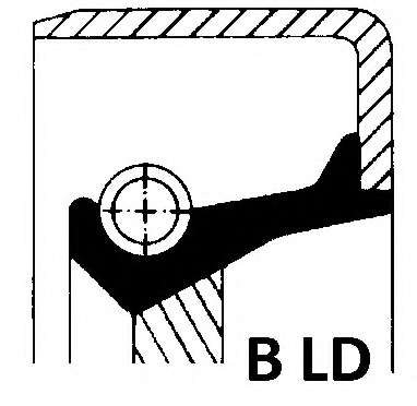 Уплотняющее кольцо, ступенчатая коробка передач; Уплотнительное кольцо