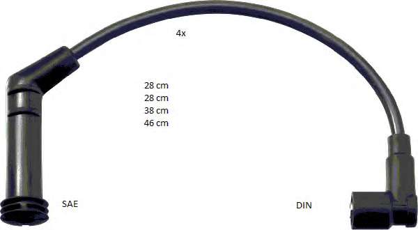 Комплект проводов зажигания