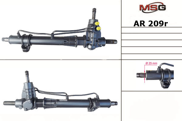 msg-ar209r Рулевая рейка восстановленная MSG AR 209R