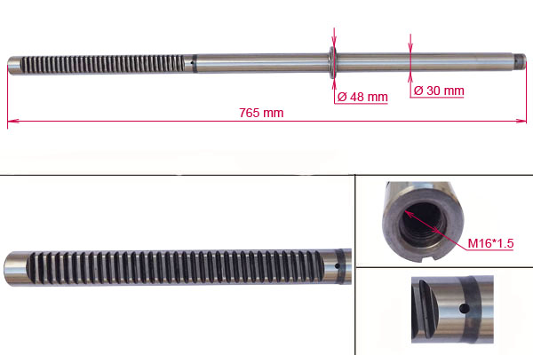 Шток рулевой рейки с ГУР CITROEN Jumper 1994-2002,PEUGEOT Boxer 1994-2002,FIAT Ducato 1994-2002