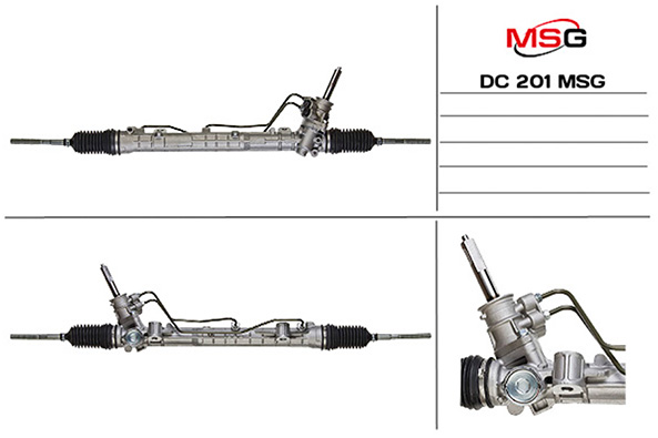 Рулевая рейка MSG DC 201
