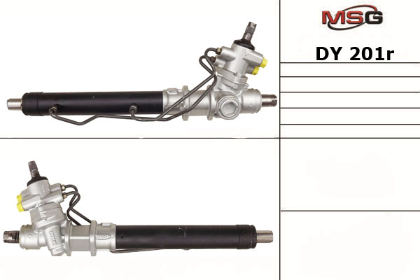 msg-dy201r Рулевая рейка восстановленная MSG DY 201R