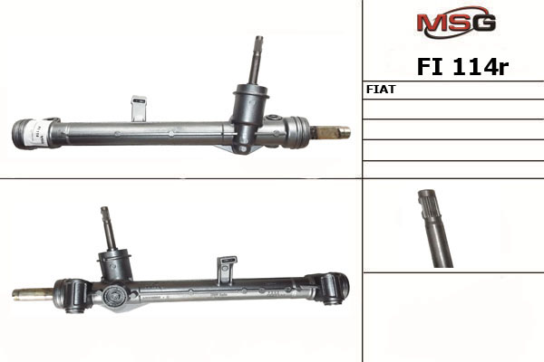 msg-fi114r Рулевая рейка восстановленная MSG FI 114R