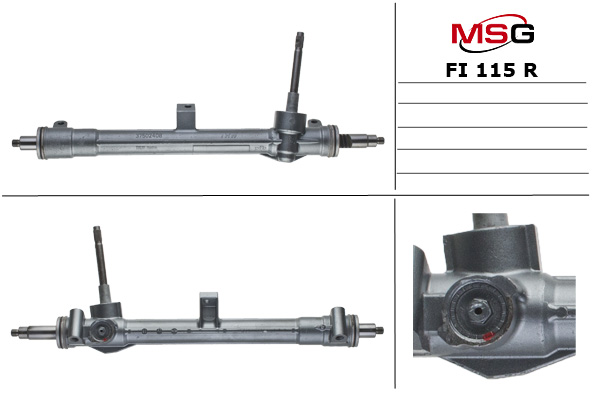 msg-fi115r Рулевая рейка восстановленная MSG FI 115R