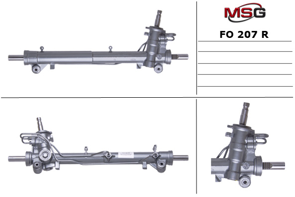 msg-fo207r Рулевая рейка восстановленная MSG FO 207R