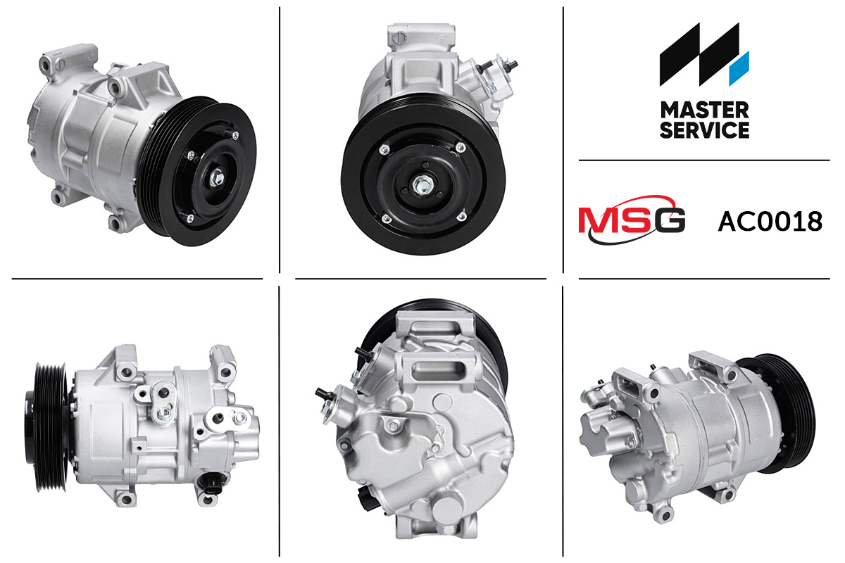 Компрессор Toyota Avensis 1.6-1.8i 03-/PV6/d110/L74