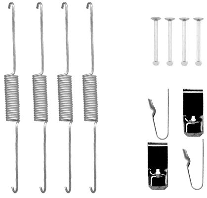 ZESTAW MONTAZOWY HAMULCA - SZCZEK