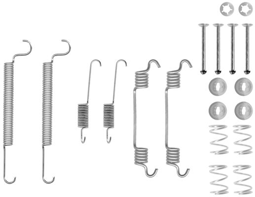 Монтажный комплект барабанных колодок