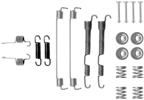 ZESTAW INSTAL SZCZK QUICK BRAKE QB105-0785 MITSUBISHI SPACE STAR 98