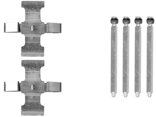 Комплектующие, колодки дискового тормоза